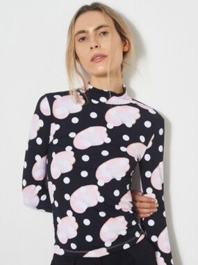 Sandy Liang Dunloe Top in Size Medium